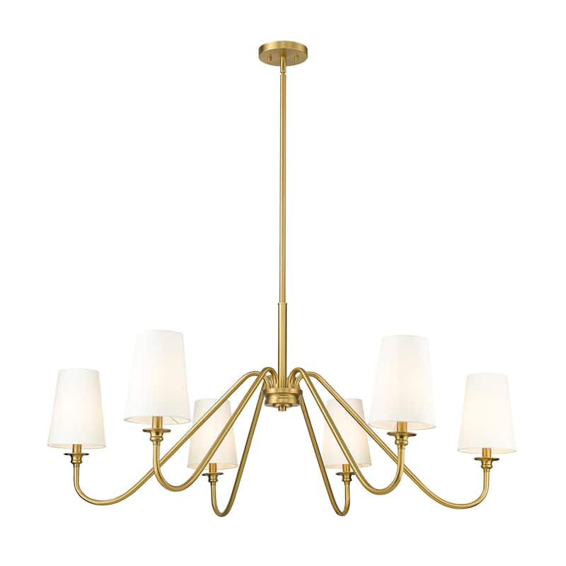 Z-Lite 7509-6-46 Gianna 6 Light 47" Wide Chandelier