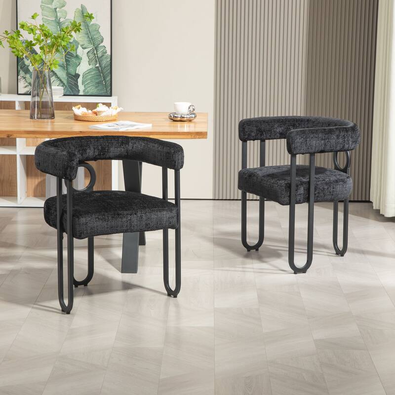Mid Century Style Dining Chair Set of 2