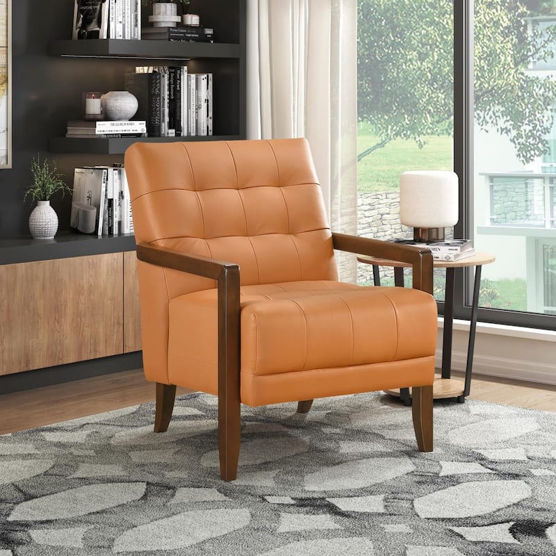 Mid Century Style Upholstered Armchair
