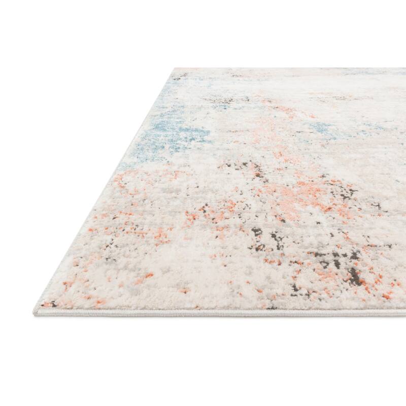 Alexander Home Keara Abstract Distressed Contemporary & Modern Rug