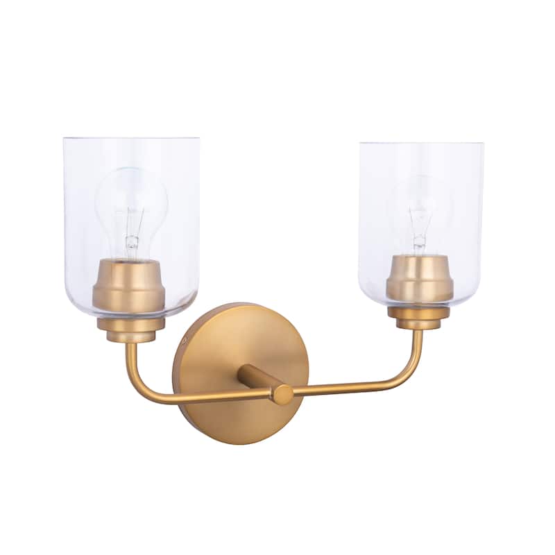Brio Lighting Kiara 2-Light Dimmable Bathroom Vanity Light
