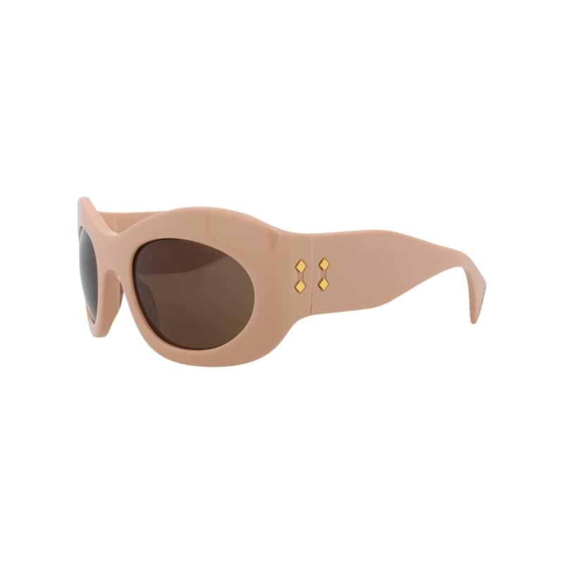 Gucci Shield-Frame Recycled Acetate Sunglasses
