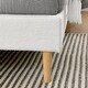 preview thumbnail 45 of 76, Upholstered Platform Bed Frame, Velvet, Wood Support, Modern
