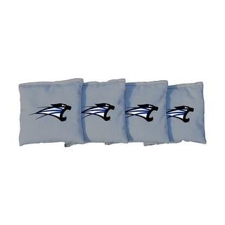 Saint Francis Grey Cornhole Bags