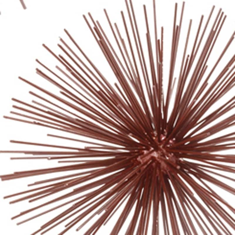10" x 10" x 10" Red Large Spiked Sphere