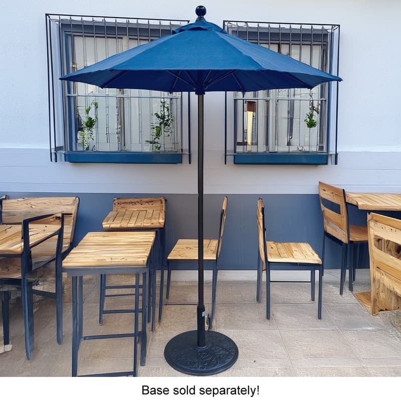 Tropishade 6' Bistro/Balcony/Cafe/Deck Commercial Patio Umbrella. Good for compact space. Sunbrella cover.