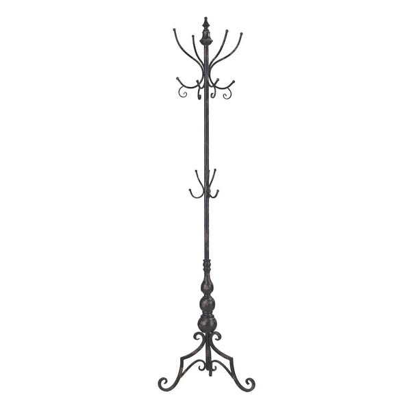Elk Home 137-024 Stocks Bridge Coat Rack - Hand Painted Black