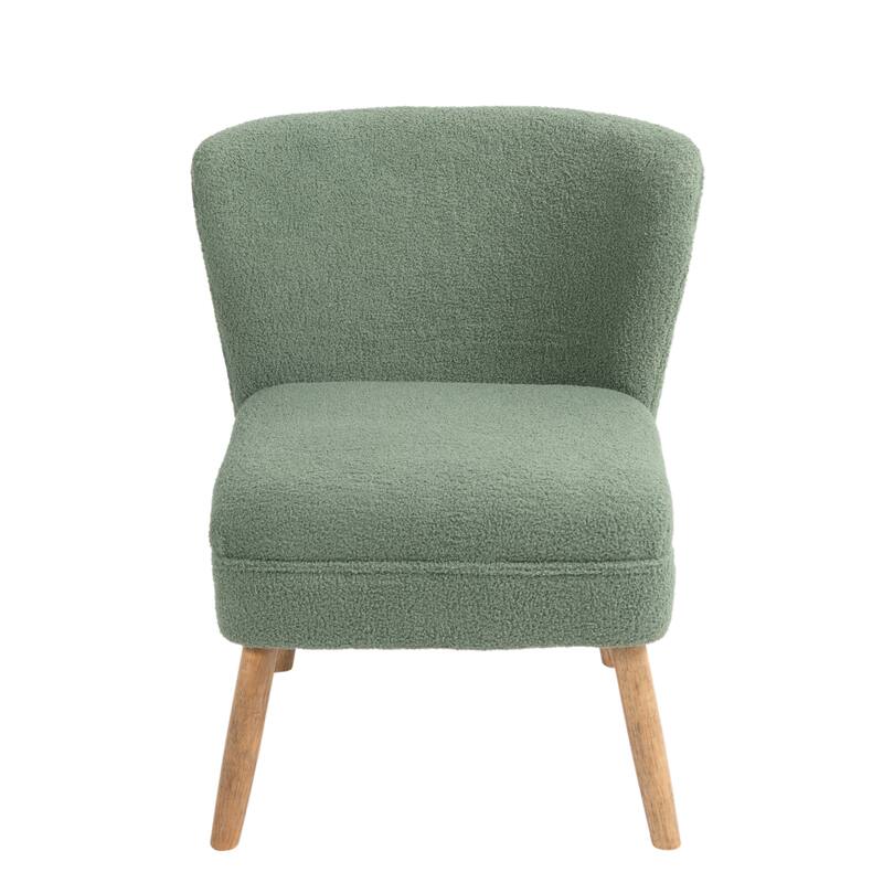 2 Set Modern Armless Accent Chair