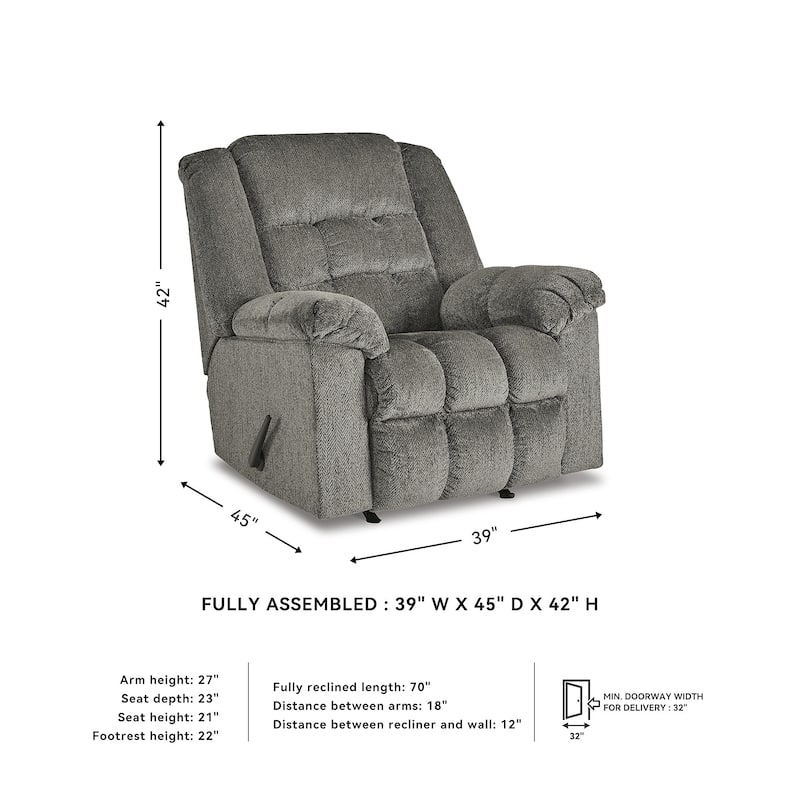 Signature Design by Ashley Kegler Rocker Recliner