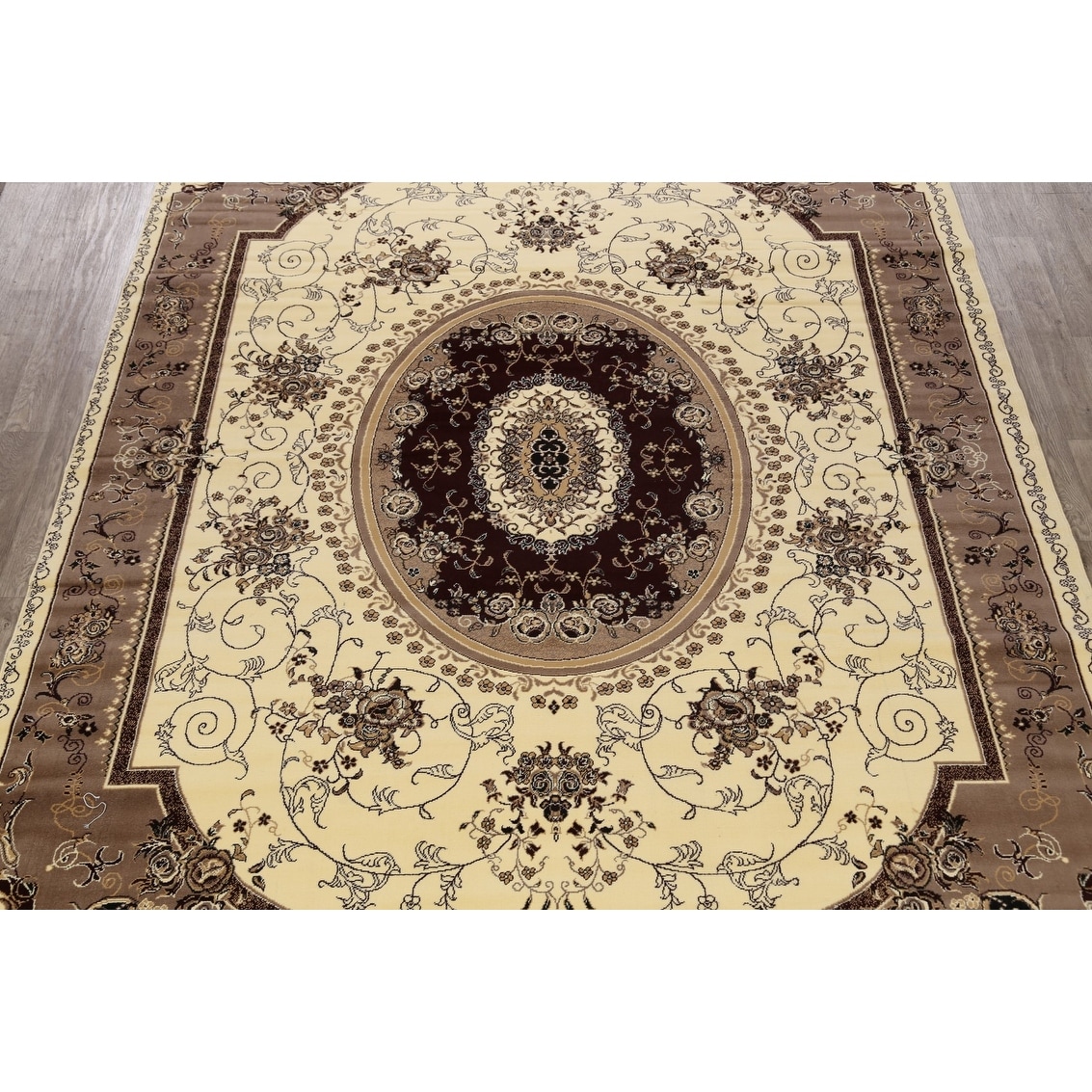 Shop Victorian Style Aubusson Turkish Area Rug Living Room Large Carpet 9 9 X 13 4 On Sale Overstock 31606450