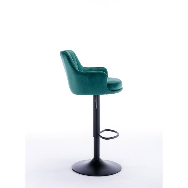 Bar Stools Set of 2,Adjustable Barstools with Back and Footrest, Counter Height Bar Chairs for Kitchen,Pub