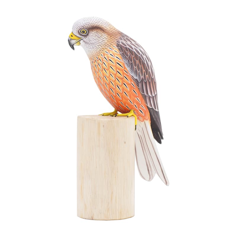Novica Handmade Eagle Sunrise Wood Sculpture