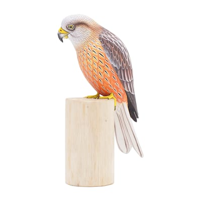 Novica Handmade Eagle Sunrise Wood Sculpture