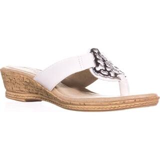 tuscany by easy street calla women's wedge sandals