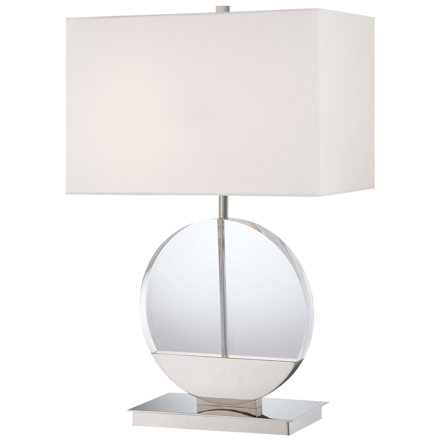 Kovacs P764 613 2 Light 26 5 Height Table Lamp From The Decorative Portables Collection Polished Nickel Overstock 13056831