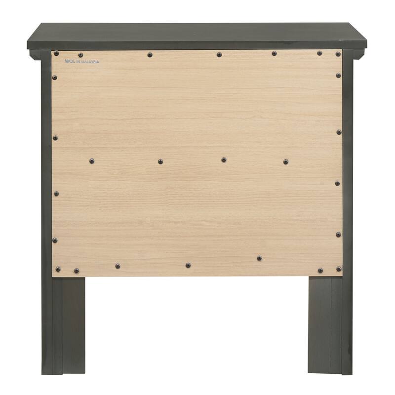 Primo 2-Drawer Nightstand (24 in. H x 19 in. W x 15.5 in. D)