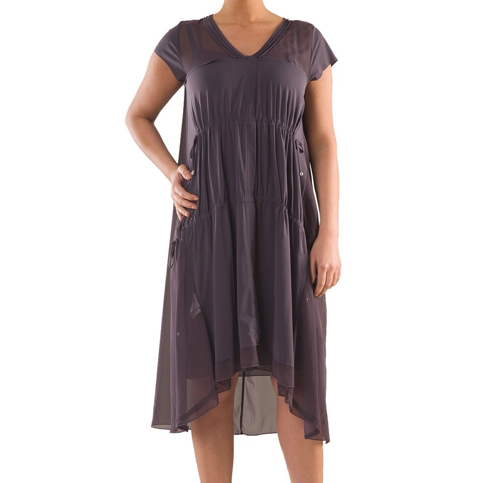 plus cape dress