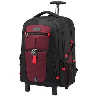 best rolling laptop backpack 2017 Large Wheeled Backpack, Black big or small Rolling Laptop Backpack with Wheels,