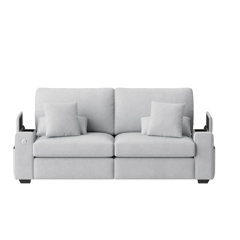 Oversized Modern Loveseat Sofa, Upgraded Extra Wide 2 Seater Couch