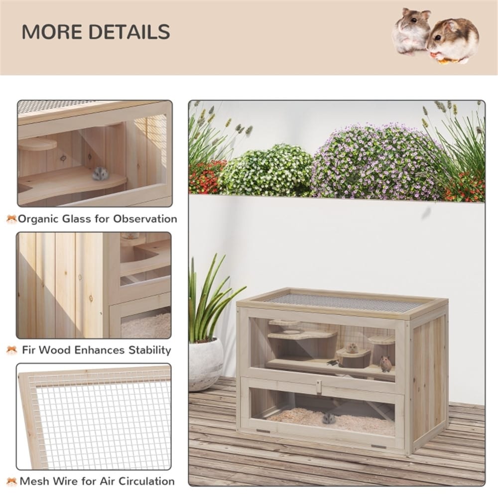 Pawhut hamster cage clearance