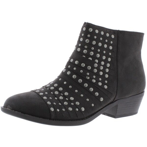 white mountain ankle boots