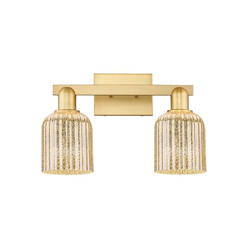 Innovations Lighting Downtown Urban - Bridal Veil - 2 Light 16" Bath Vanity Ligh