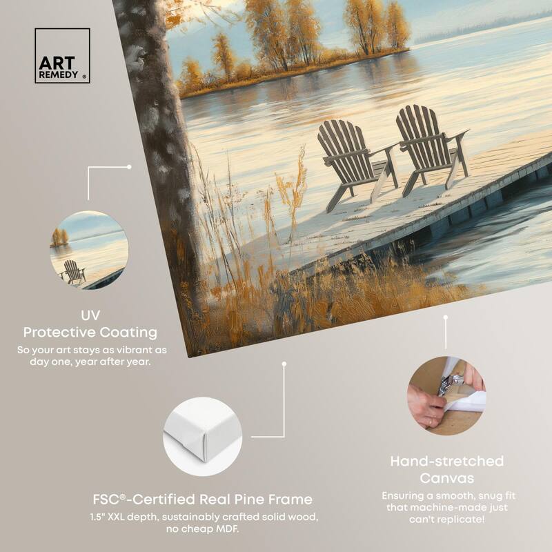Lake of Dreams Canvas by Art Remedy, Gallery Wrapped