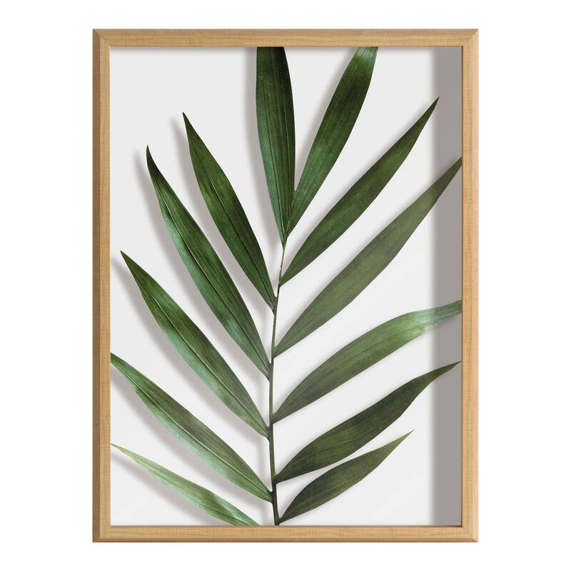 Kate and Laurel Blake Botanical 5F Printed Glass by Amy Peterson