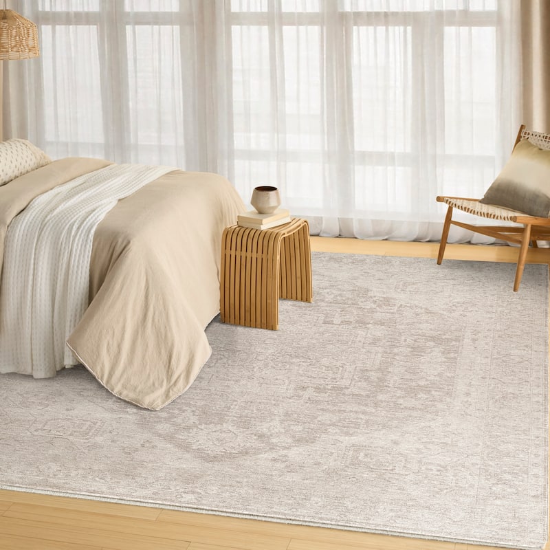 DKNY Pure Shades Indoor only Persian Area Rug - Beige - 7'10" x 9'10"