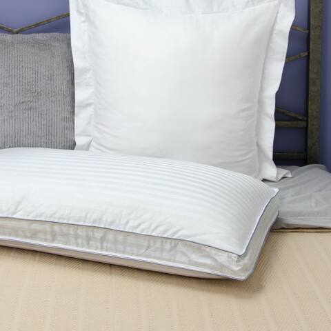 CLOSEOUT SensorPEDIC Dual Comfort 500 Thread Count Bed Pillow - White