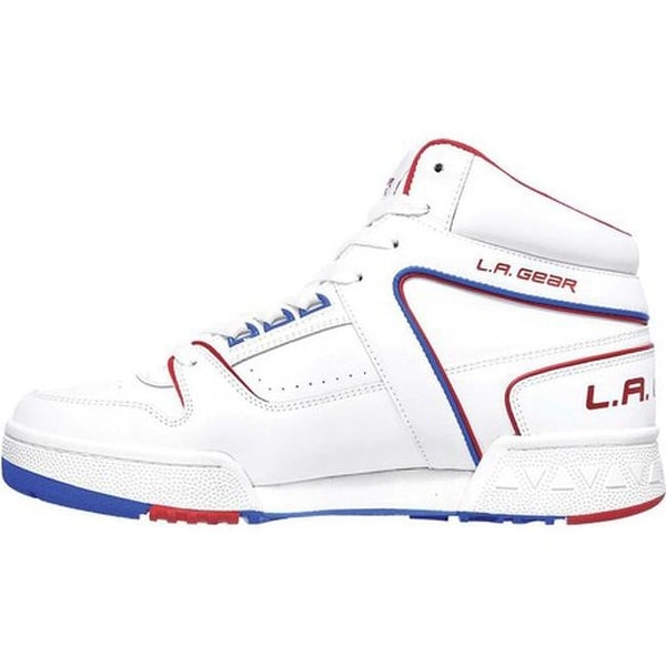 la gear white high tops