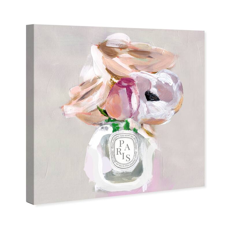 Wynwood Studio Canvas Fashion and Glam Scented Waters White and Beige Glam Wall Art Canvas Print