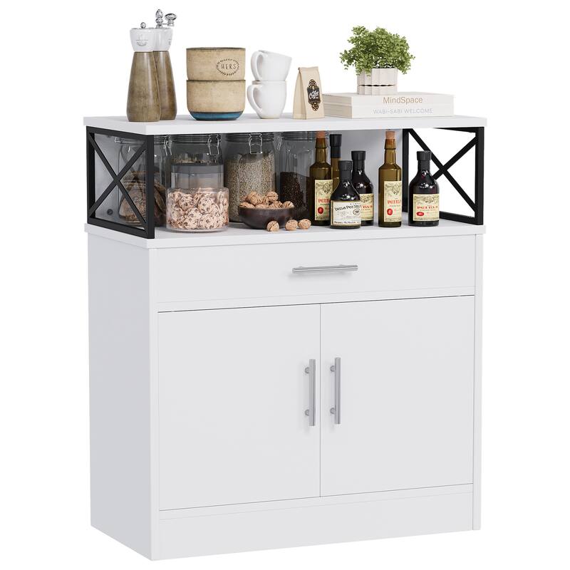 Futzca Sideboard Buffet Cabinet, Kitchen Storage Cabinet