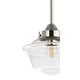 preview thumbnail 56 of 66, Cleo Adjustable Drop Metal/Glass LED Pendant, by JONATHAN Y