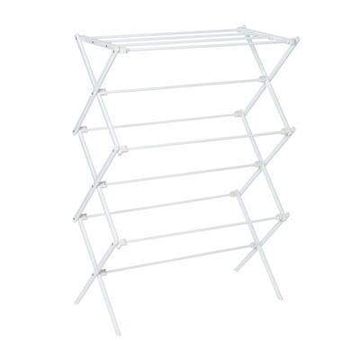 Collapsible Clothes Drying Rack, White