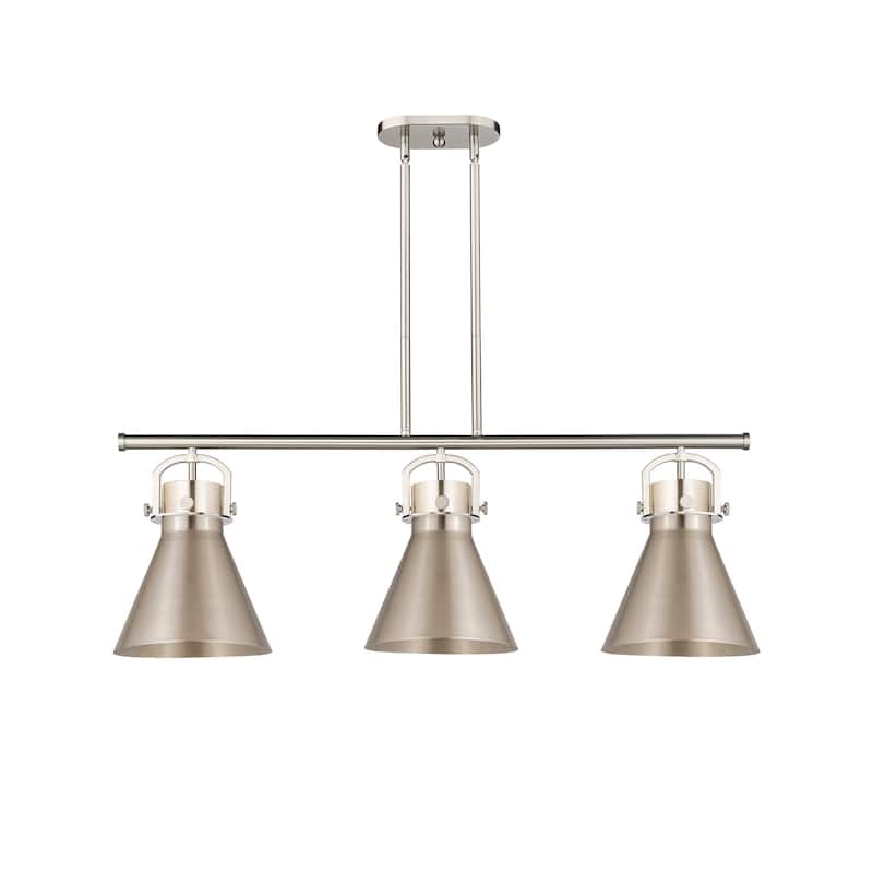 Innovations Lighting 410-3I-13-42 Newton Cone Pendant Newton Cone 3