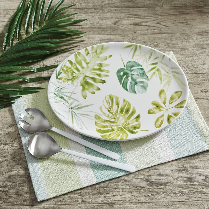 Split P Island Medley Platter - White - 15.5" x 12" x 0.75"