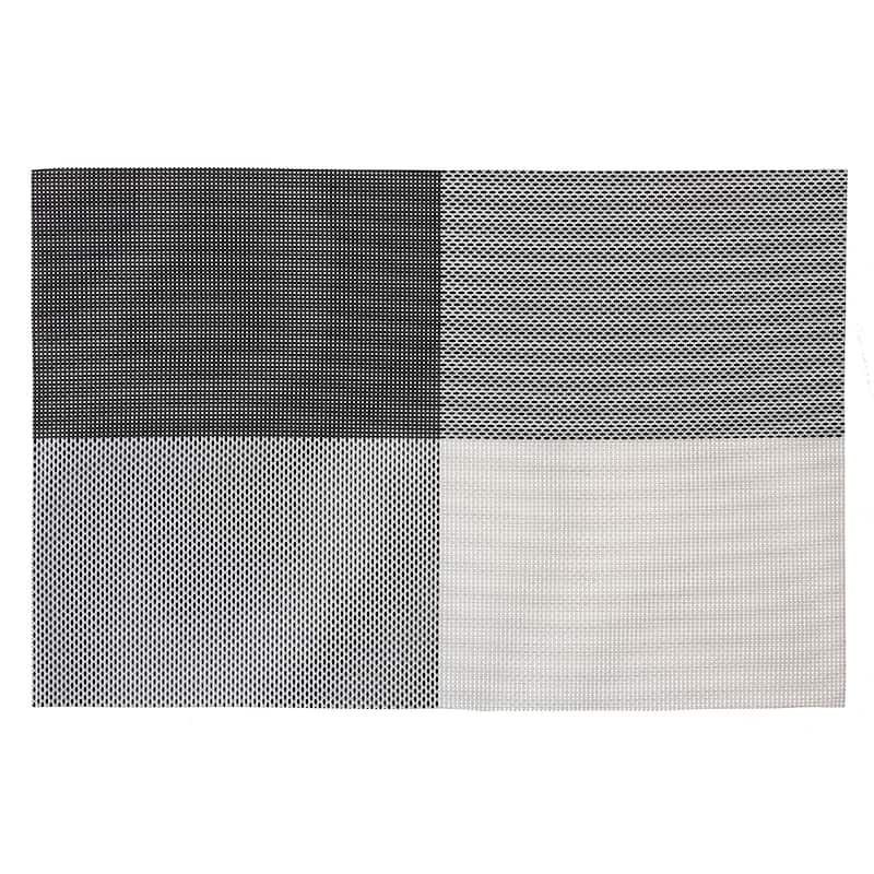Vinyl Placemat Tempo Gray - Set of 12