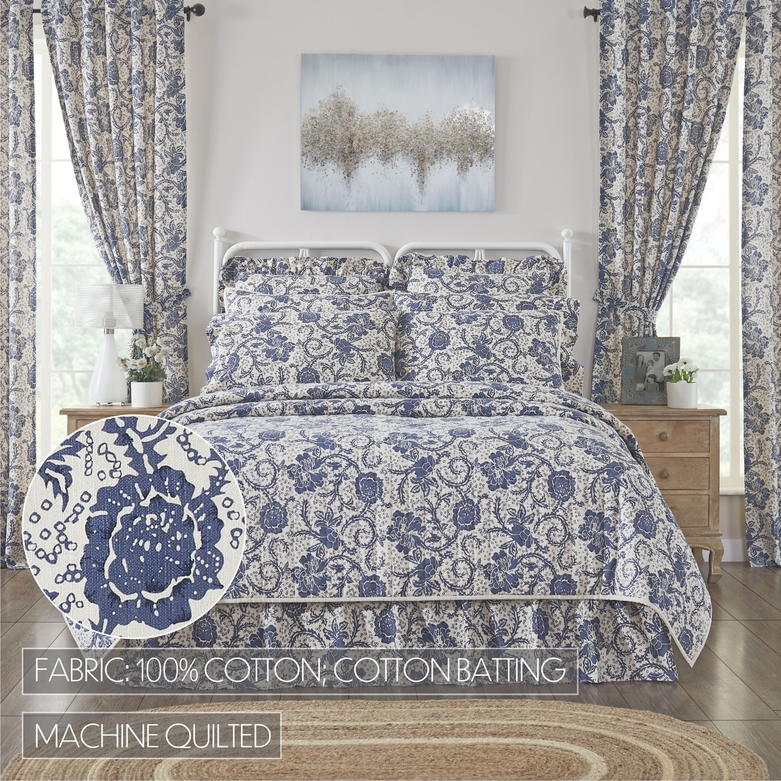 Dorset Navy Floral