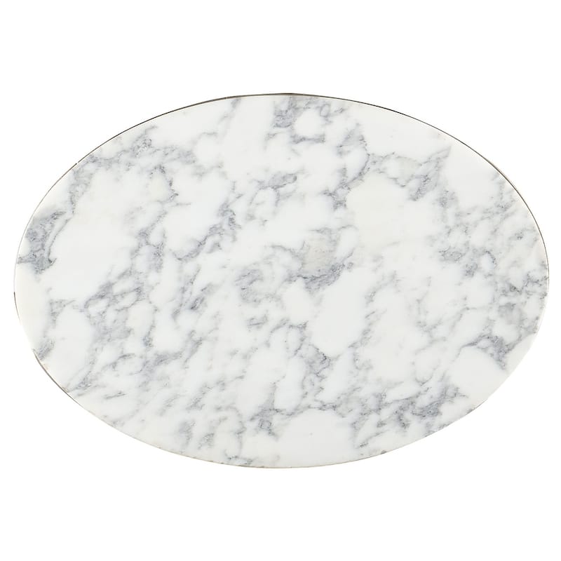 Hooker Furniture M13-80117-95 Jules 20" Wide Marble Top Iron Accent