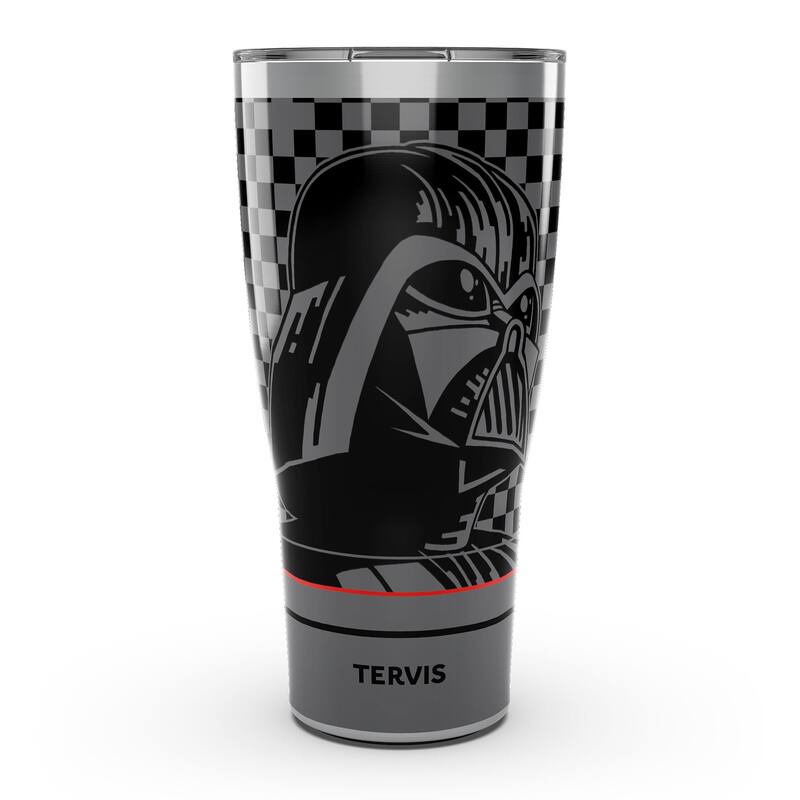 Tervis Traveler Star Wars Darth Vader The Dark Side Triple Walled Insulated Travel Tumbler, Stainless Steel - 30oz