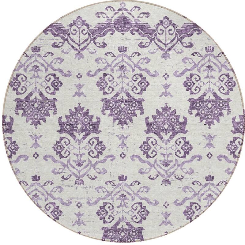HomeRoots Oriental Transitional Rectangle Outdoor Rug