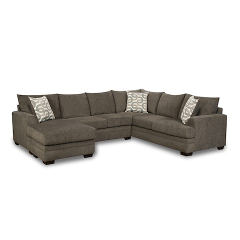 Franklin Chenille Upholstered 2-piece Sectional