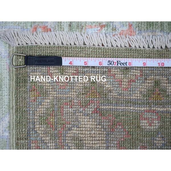 Shahbanu Rugs Pickle Green, Colorful Rural Motifs, Natural Dyes, Hand ...