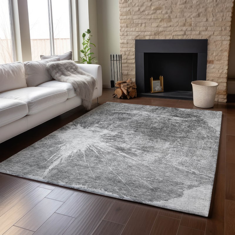 Premium Washable Super Soft Abstract Woodgrain Mayfield Rug