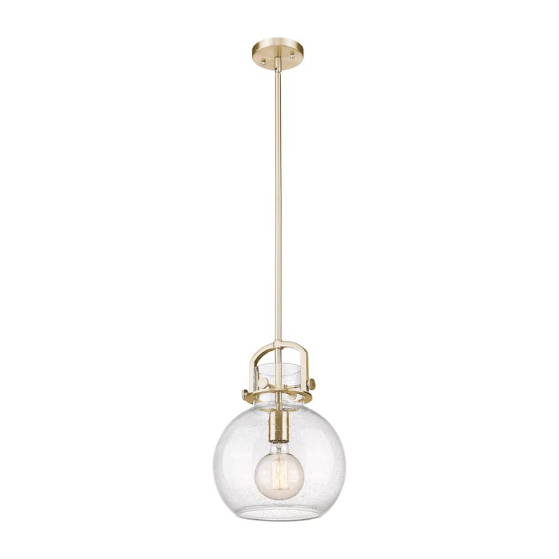Innovations Lighting Newton Sphere - 1 Light 10" Stem Hung Pendant