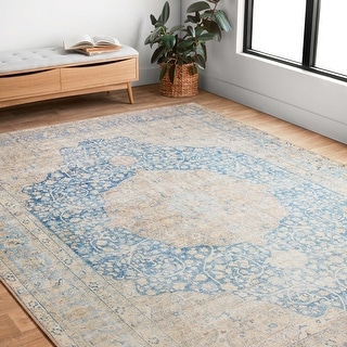 Shop Alexander Home Victoria Shabby Chic Printed Vintage Area Rug Overstock 31588731