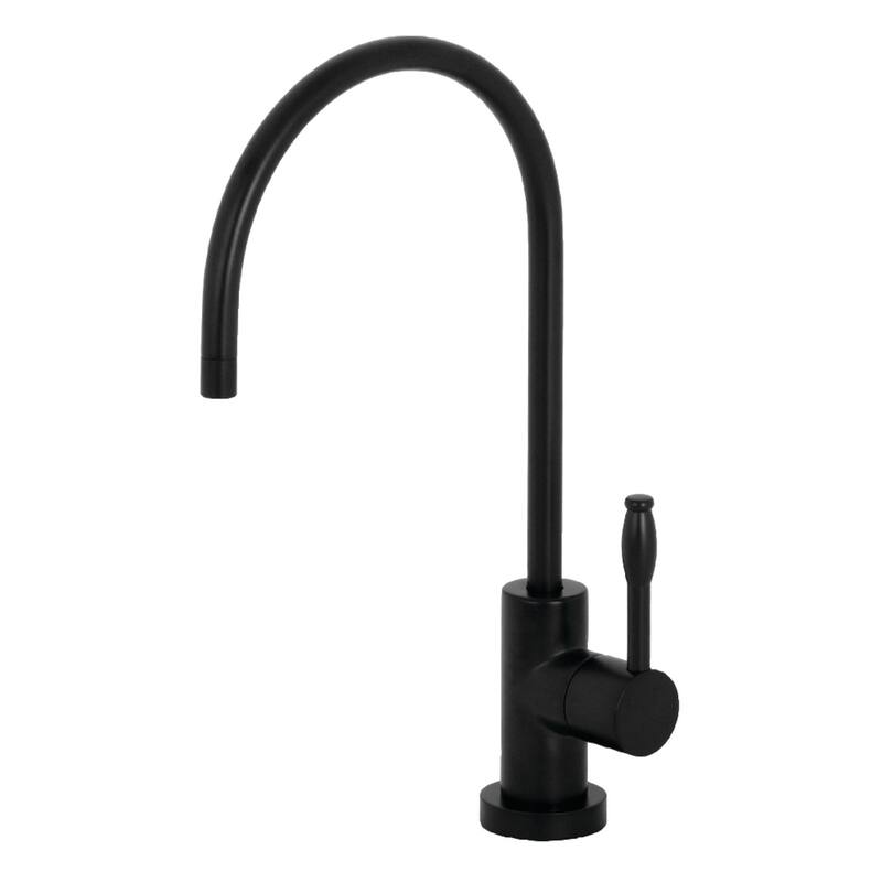 Kingston Brass Nustudio Single-Handle Cold Water Filtration Faucet - Matte Black