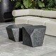 preview thumbnail 7 of 11, Uttermost Parra Slate Outdoor Side Table