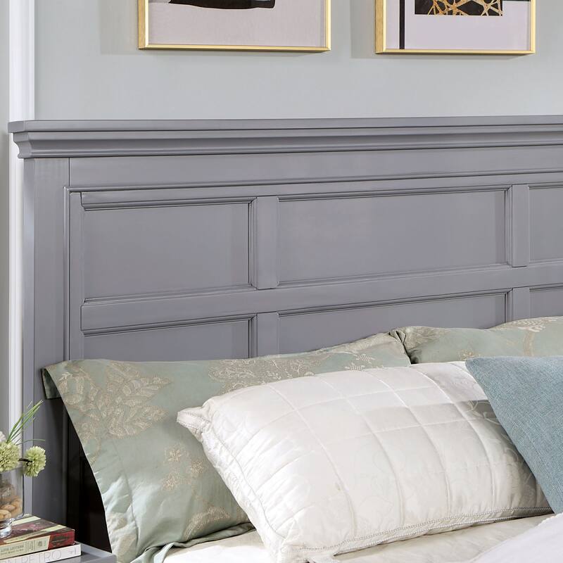 Furniture of America Saer 3-Piece Storage Platform Bedroom Set with USB Port
